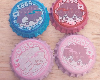 ORV + SCLASS Bottle Cap Buttons