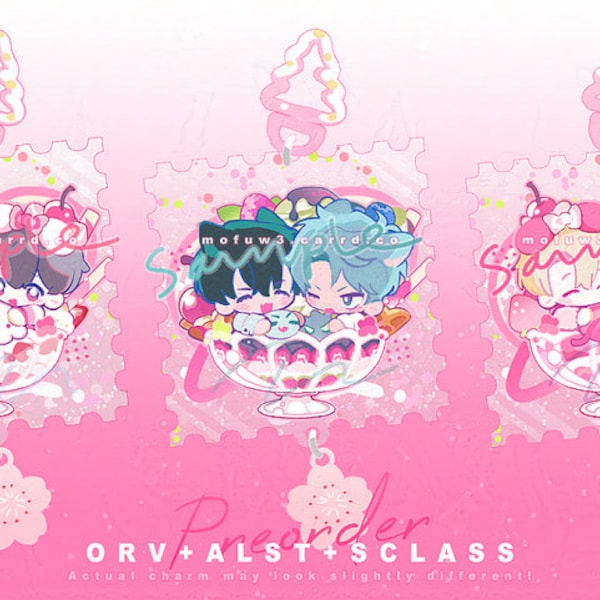 ORV + ALST + SCLASS Acrylic Charms Limited Preoder