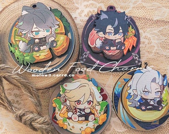 Genshin Wooden Food Charms