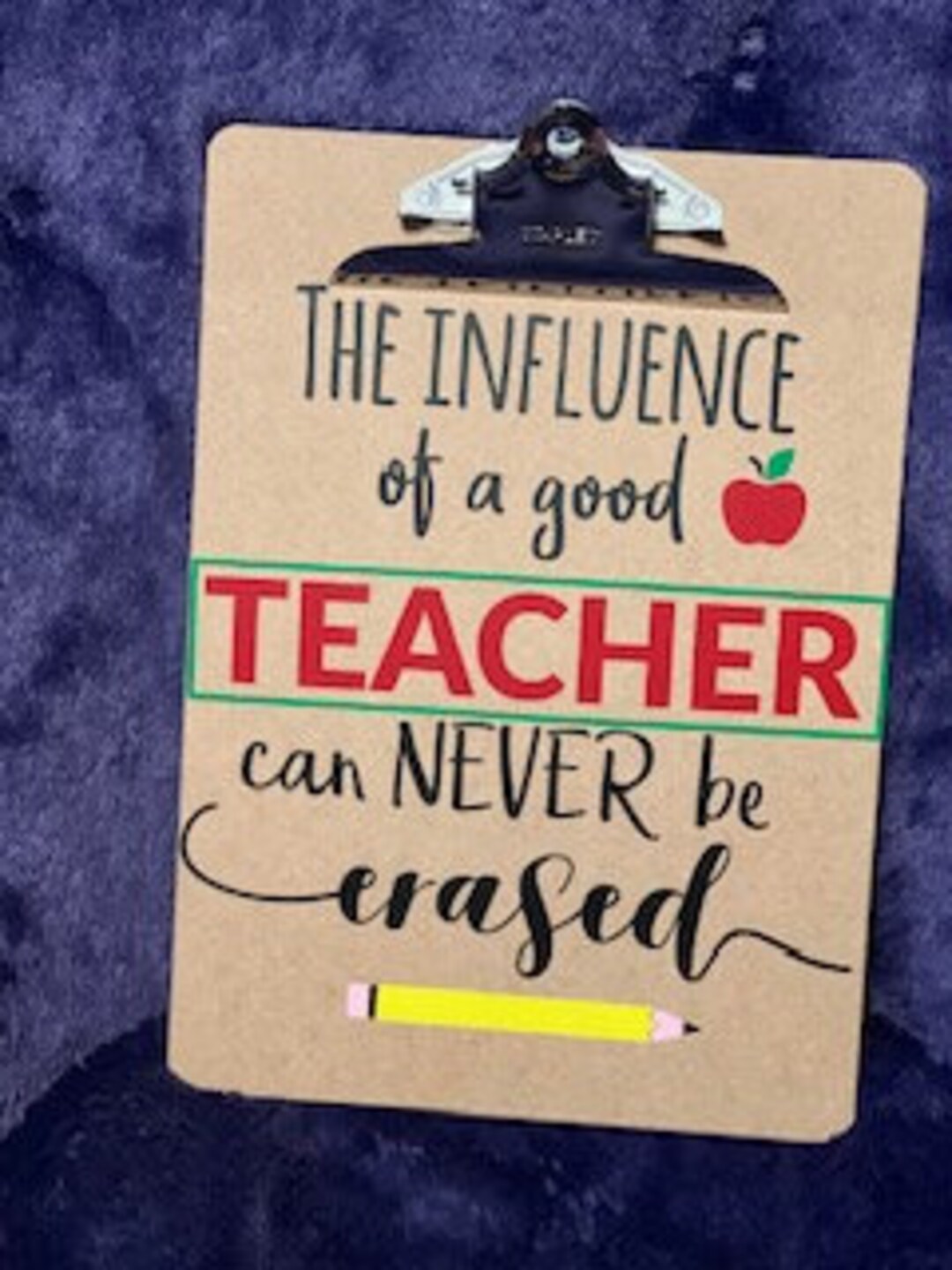 Personalized Teacher Clipboards and Bags Great for Teacher Appreciation Gifts Teachers Gifts