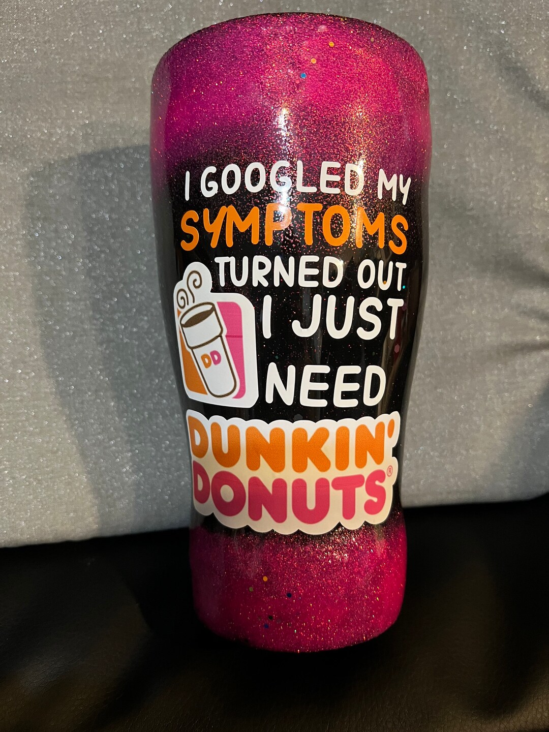 Dunkin Tumblers 20/30oz Fatty Skinny or Curve Tumblers Etsy