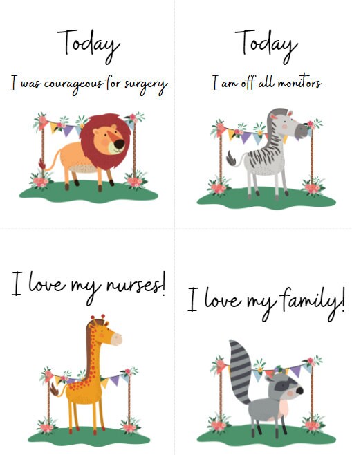 NICU Milestone Cards *printable* - Etsy
