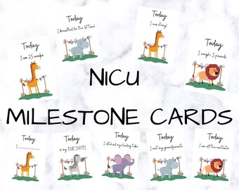 NICU Milestone Cards *Printable*