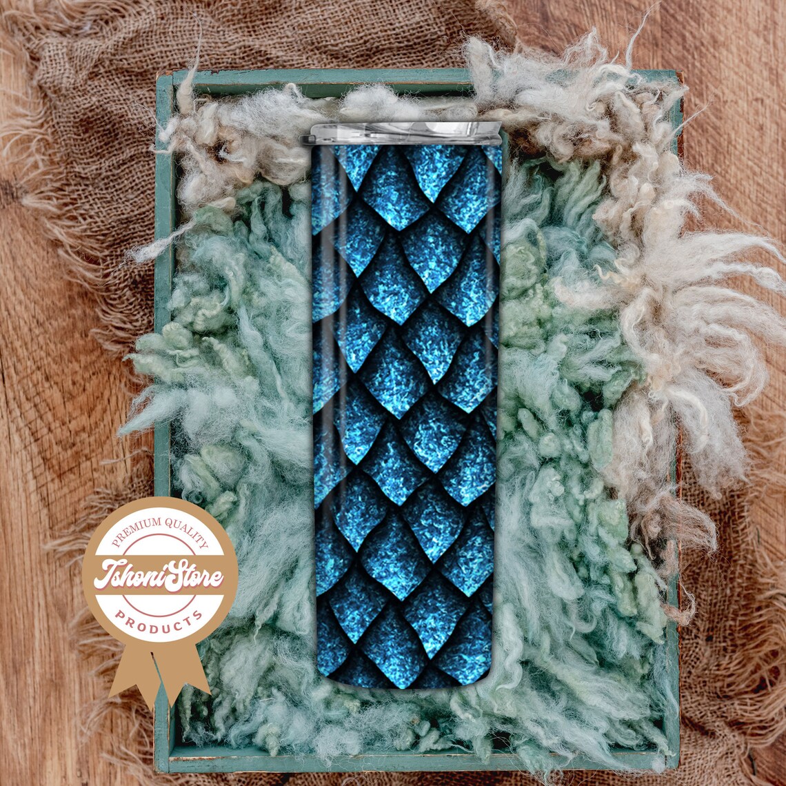 Dragon Scales 20oz Skinny Tumbler PNG Dragon Scales Tumbler Etsy