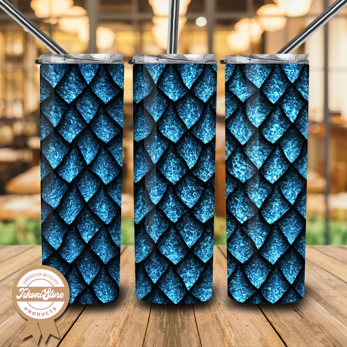 Dragon Scales 20oz Skinny Tumbler PNG Dragon Scales Tumbler Etsy