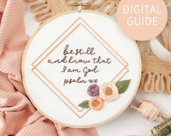 Christian Embroidery Pattern – For Beginners – Pattern PDF