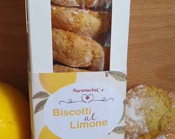 Biscotti al Limone - italienische Mandelkekse