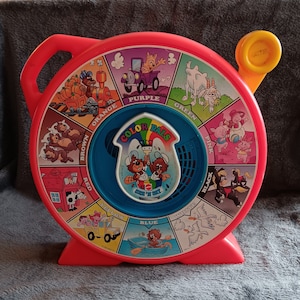 Vintage 1992 Color Pals Says See N&#39; Say Nursery Rhyme Talking Toy By Mattel Inc #3386-0320 - Previously Loved - FREE Shipping