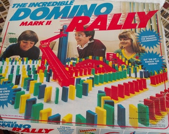 DOMINO Run giocattolo-Divertente EMOTICON DOMINO RALLY GAME 5+ 