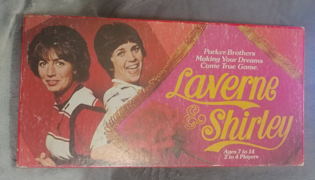 Vintage 1977 Laverne & Shirley Board Game A Parker Game