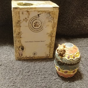 Vintage 2000 "Watson's Fabearlous Egg With Peep McNibble" From Boyd's Collection In Original Box - Gently Previously Loved - FREE Shipping