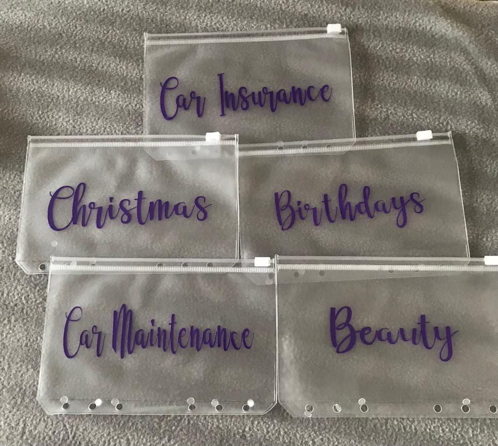 Wallet Categories/Cash Envelopes/Cashing Stuffing/Dave Ramsey Etsy