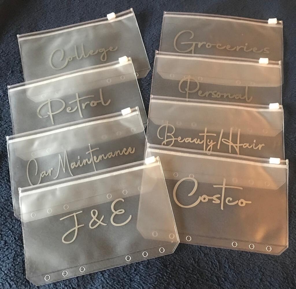 Wallet Categories/Cash Envelopes/Cashing Stuffing/Dave Ramsey Etsy