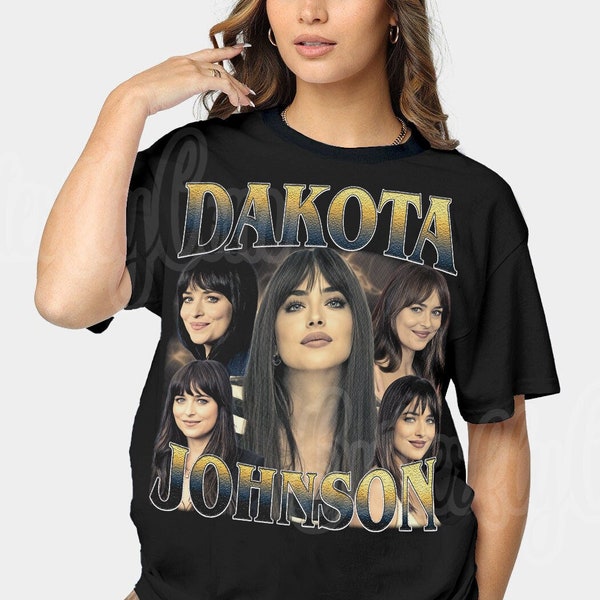 DAKOTA JOHNSON Vintage Shirt, Dakota Johnson Homage Tshirt, Dakota Johnson Fan Tees, Dakota Johnson Retro 90s Sweater, Dakota Johnson Merch