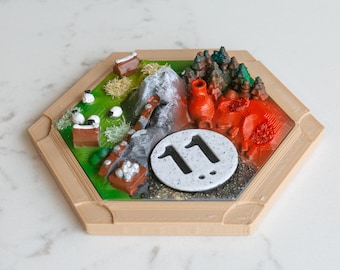 3D Print Amalgam Tile for Unofficial Catan Expansion