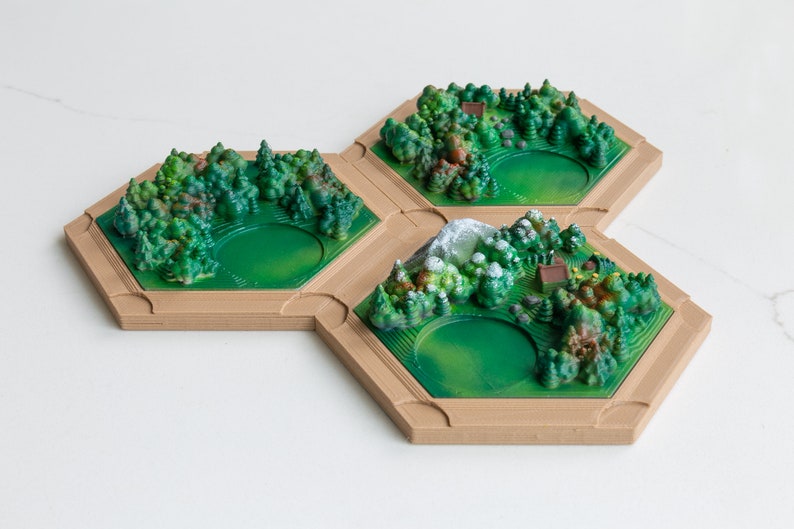 3D Print Catan Resource Tile - Etsy