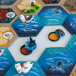 3D Printed Catan Harbor Tokens - Etsy
