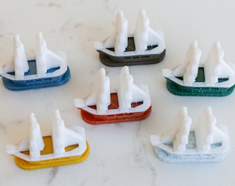 3D Print Catan Seafarers Ships in Ancient Civilizations