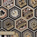 Custom Hexagon Rome Mosaic Style Resource and Development Cards for ...