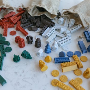 3D-print Catan-speelstukken in oude beschavingen