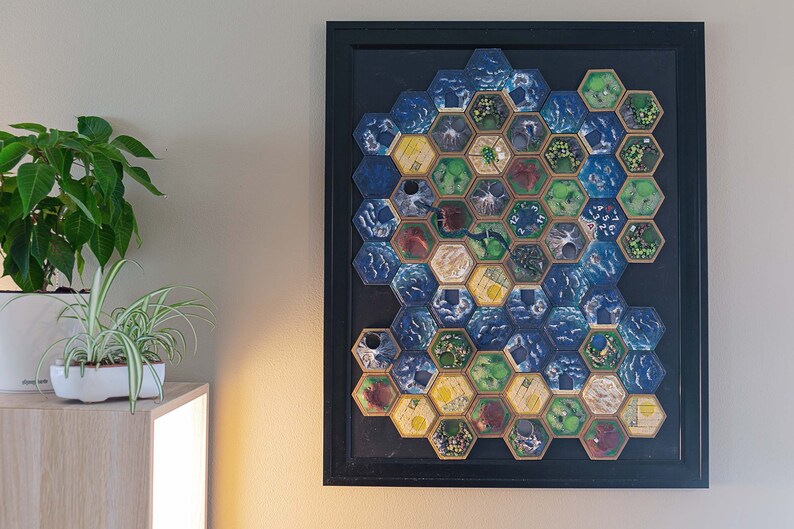 3D Printed Catan Boards for Scenario the Rivers of Catan - Etsy