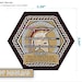 Custom Hexagon Rome Mosaic Style Resource and Development Cards for ...