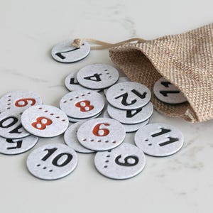 Catan - Number Tokens