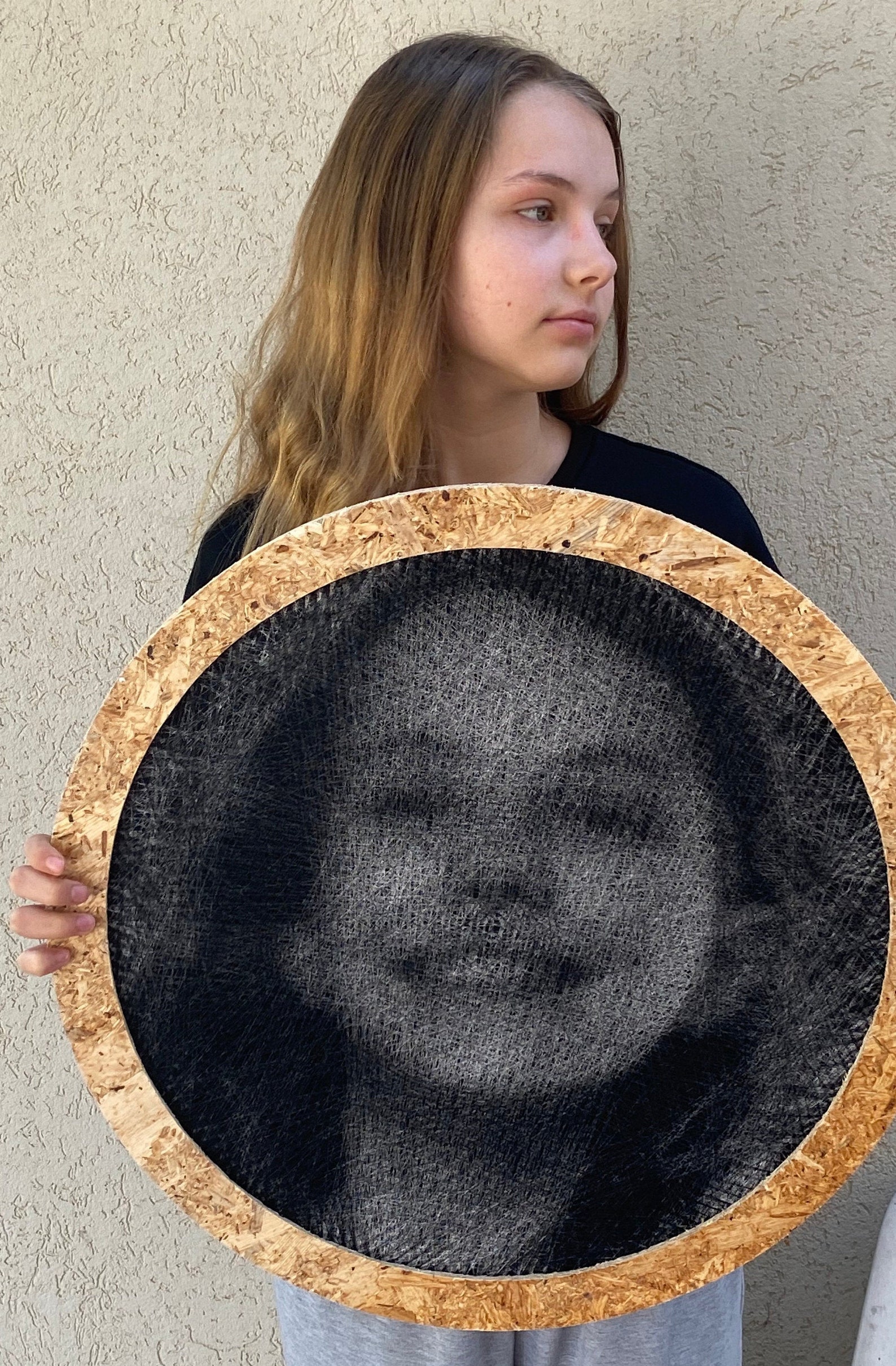String Art Portrait Custom Portrait Wall Art Etsy