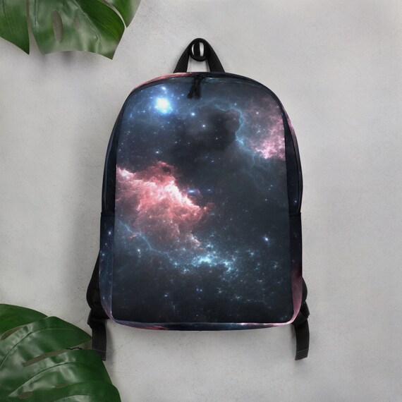Deep Space Nebula Minimalist Backpack Outer Space Backpack | Etsy
