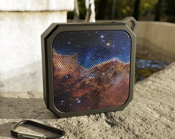 James Webb Carina Nebula Blackwater Outdoor Bluetooth Speaker, JWTS Nebula Bluetooth Speaker with Space Design by Productive Slacker TM