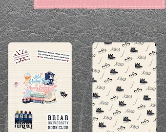 デジタルファイル オフキャンパス＆ホッケーロマンス Kindle挿入デュオ - Kindle Paperwhite、Colorsoft、またはBasic - 電子書籍リーダー ブライアー大学 印刷可能なPDF