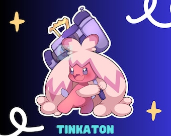 PKMN Pink Vinyl Sticker