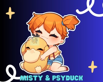 PKMN MISTY Vinyl Sticker