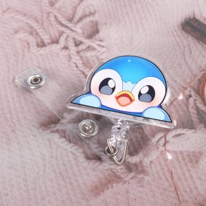 Kawaii-Inspired Badge Reel | Cute Work Accessory for Teachers, Nurses, and Office Besties