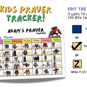 Gebedtracker voor kinderen Skibidi Toilet Upgraded Titan Speakerman TVman Cameraman, Salah Tracker voor kinderen, checklist gebeden jongens