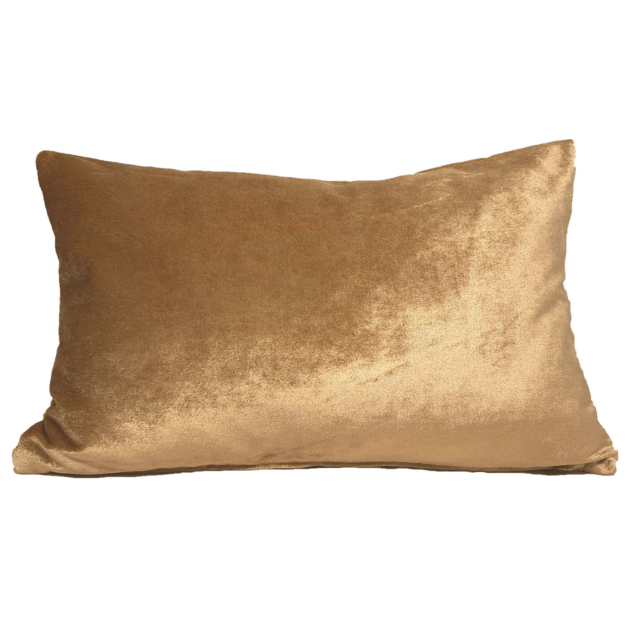Gold Velvet Pillow Cover Metallic Gold Pillow Solid Velvet Etsy