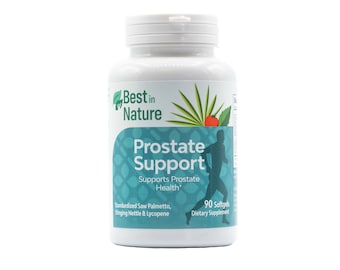 Prostate Support Herbal Supplement from Best in Nature 90 Softgels