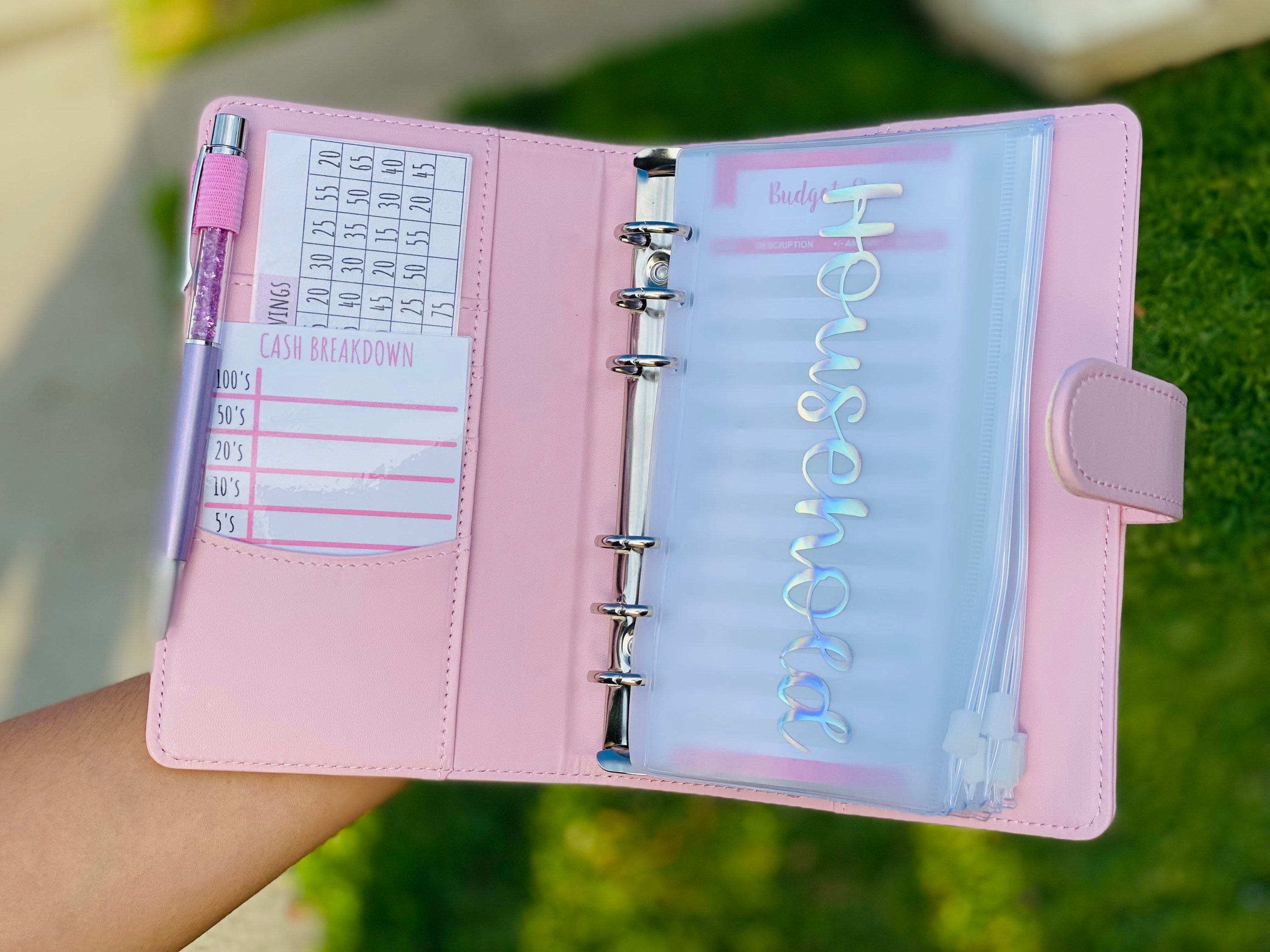 Burn Book Budget Binder Money Wallet A6 Binder Cash Etsy