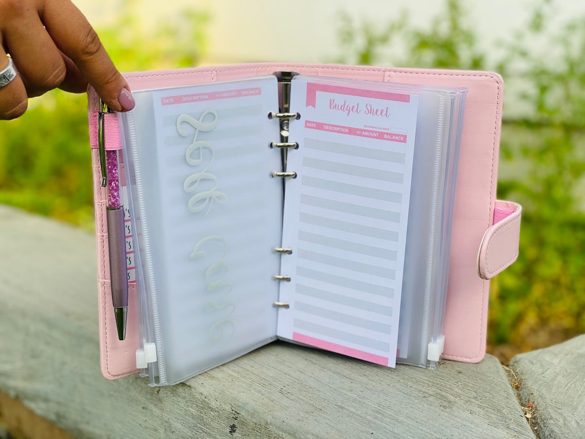 Burn Book Budget Binder Money Wallet A6 Binder Cash Etsy