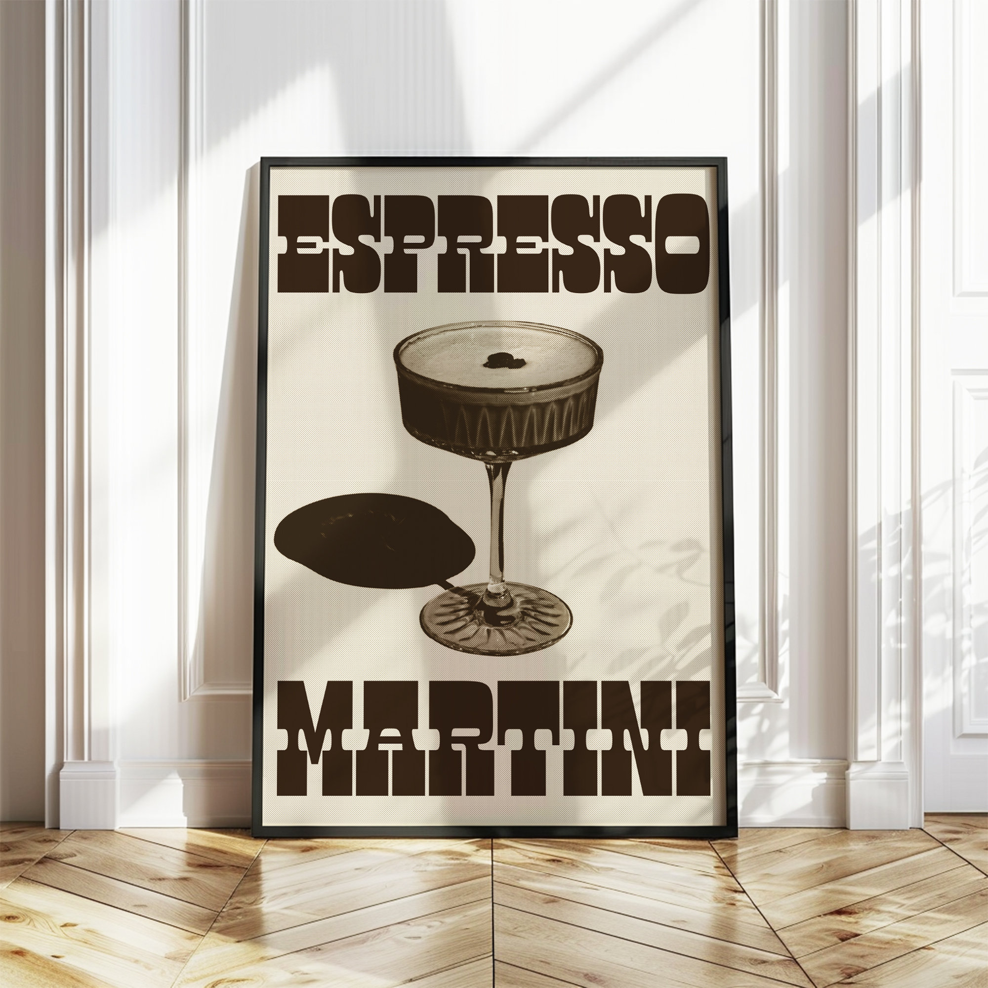 Discover Espresso Martini Poster, Cocktail Wall Art,Vintage Cocktail Print, Kitchen Decor, Retro Cocktail Wall Art