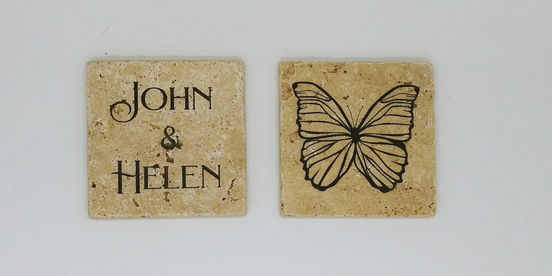 Stone Coasterspersonalized Coastercustomizable Etsy