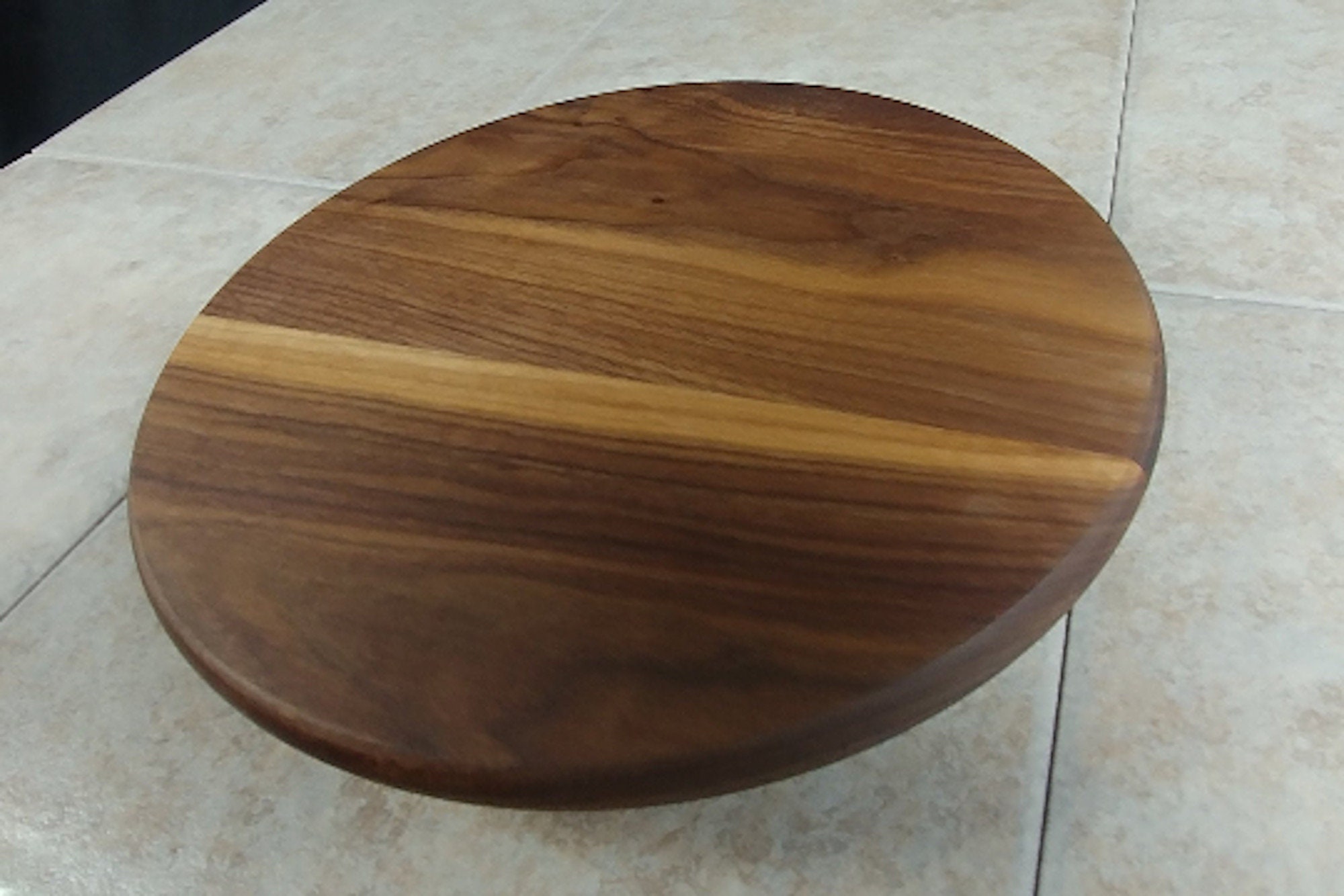 Walnut lazy Susan Etsy