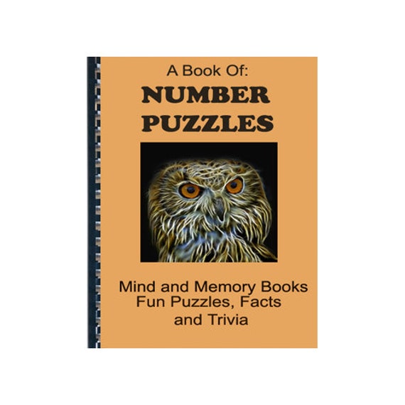 Puzzle for Seniors. A Printable Fun Activity Book That | Etsy
