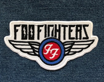 FOO FIGHTERS embroidered patch Nirvana Pearl Jam Them Crooked Vultures Audioslave Stone Temple Pilots Soundgarden Queens of the Stone Age