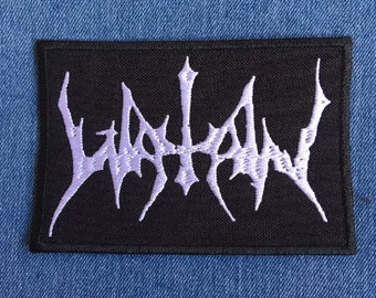 WATAIN embroidered patch Dissection Bathory Marduk Funeral Mist Tsjuder Gorgoroth Behexen Taake Belphegor Ondskapt Urgehal Satyricon Craft