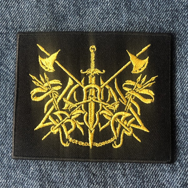 CALADAN BROOD embroidered patch Summoning Emyn Muil Lustre Midnight Odyssey Elderwind Abigor Gallowbraid Drudkh Old Nick Saor Valar Vargrav