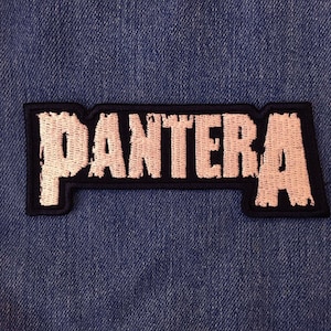 PANTERA LARGE Embroidered Patch Megadeth Slayer Metallica Damageplan Superjoint Ritual Sepultura Machine Head Lamb of God Anthrax Testament