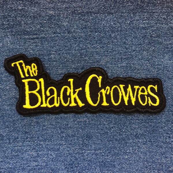 THE BLACK CROWES embroidered patch Tesla Blues Traveler Little Feat Blackberry Smoke Bad Company Molly Hatchet Lynyrd Skynyrd Aerosmith