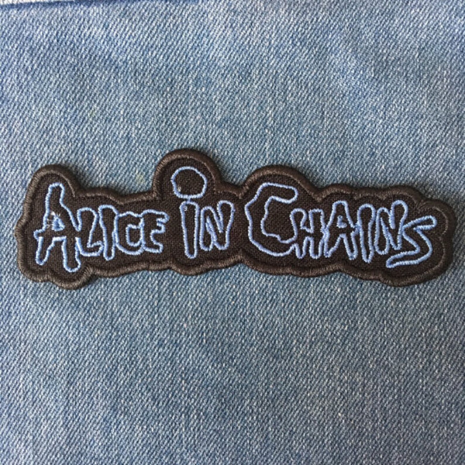 ALICE IN CHAINS embroidered patch Nirvana Pearl Jam Etsy