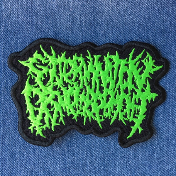 EXTERMINATION DISMEMBERMENT embroidered patch Abominable Putridity Kraanium Vulvectomy Pathology Ingested Devourment Katalepsy Putrid Pile